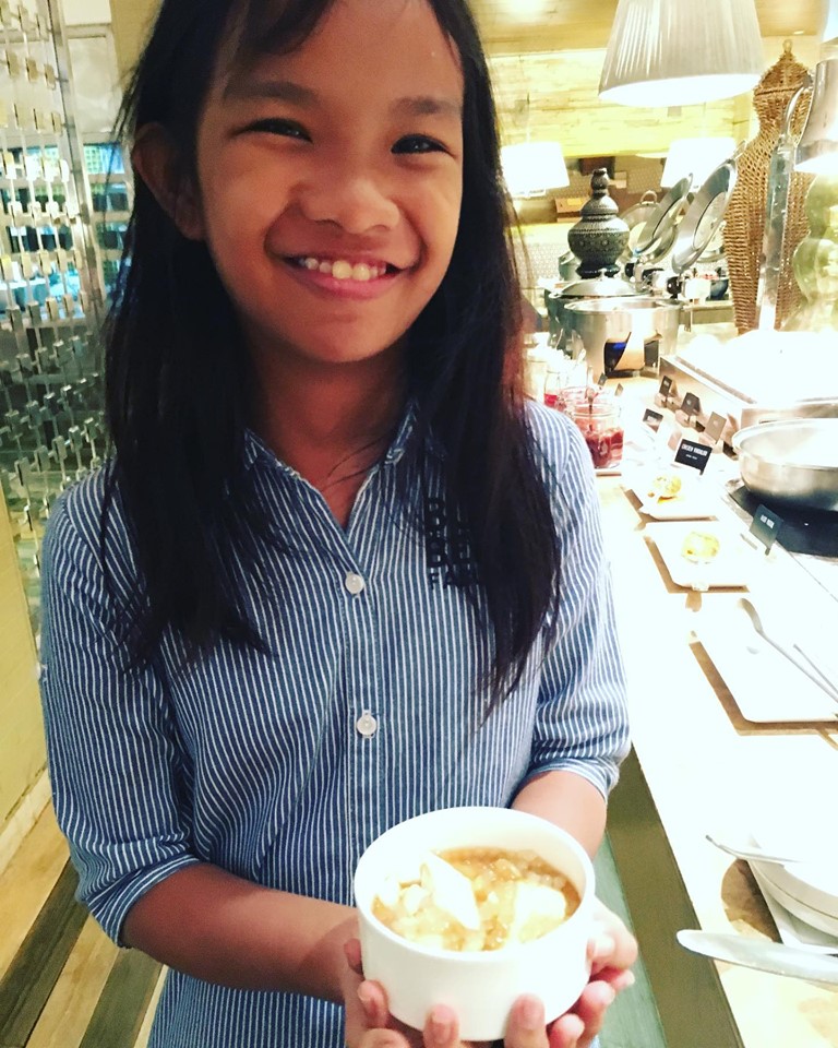 taho experience at Cafe Ilang-Ilang at the Manila Hotel