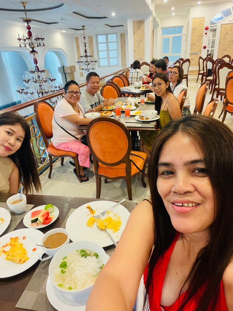 breakfast at the Eden Hotel Da Nang