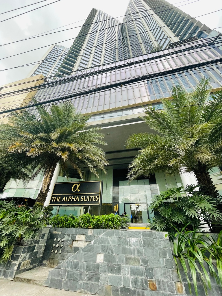 The Alpha Suites Makati facade